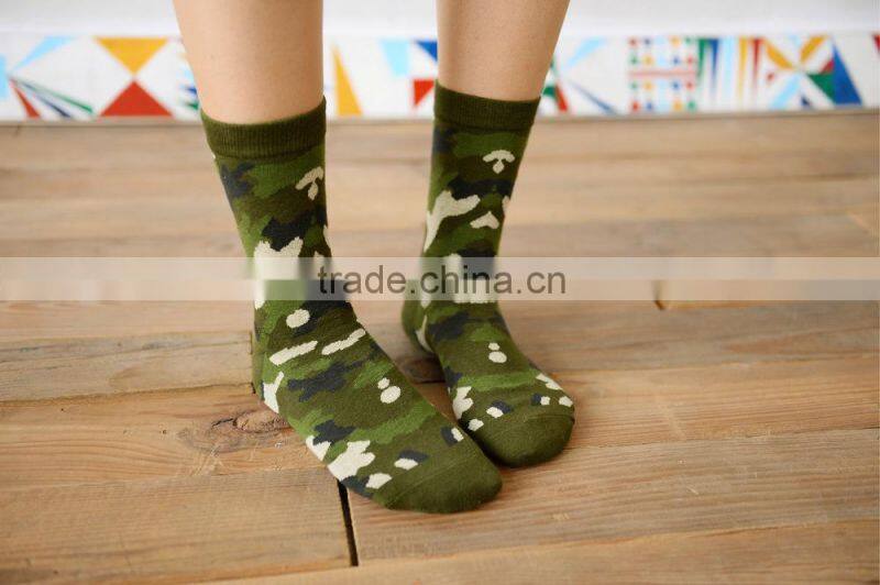 high quality unisex camo sock