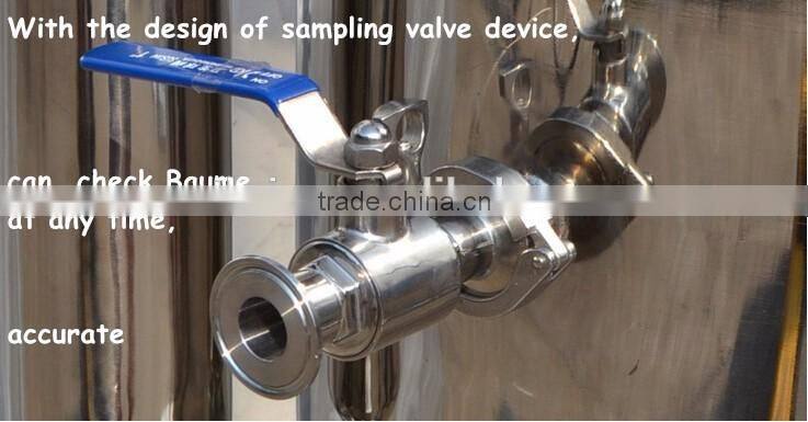 China stainless steel 304 honey concentrator