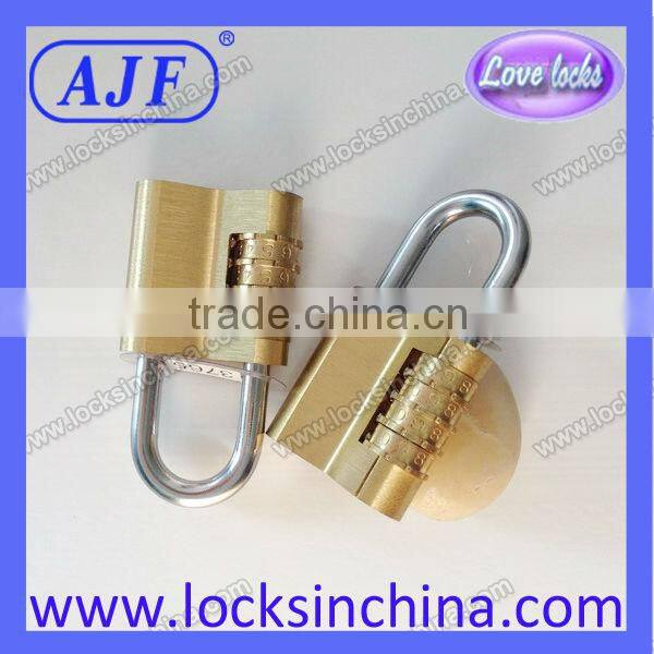 40mm AJF High Quality and Security Password Number Brass Padlocks with best price