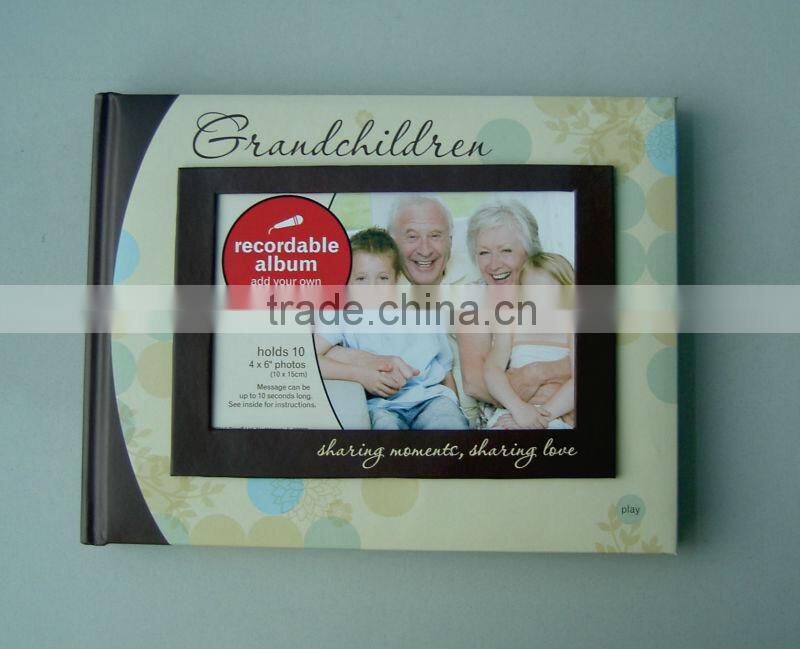2013 China Professional Handmade Peel & Stick Recordable Album