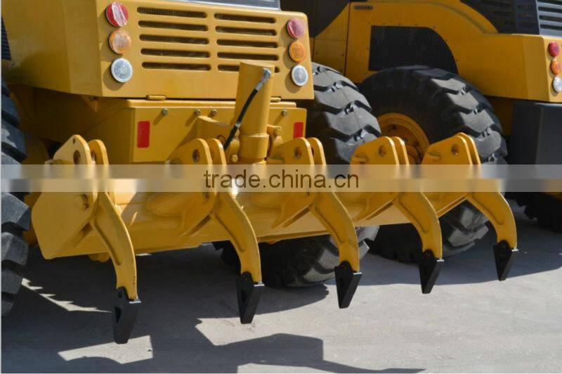 2015 China good quality 180HP MOTOR GRADER Ripper and blade for sale