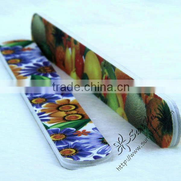 double side emery board nail file