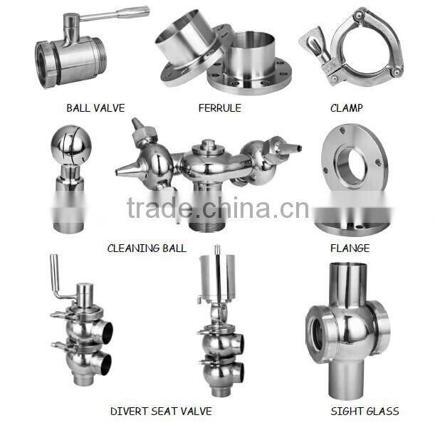 sanitary stainless steel welded sms union 304/316l