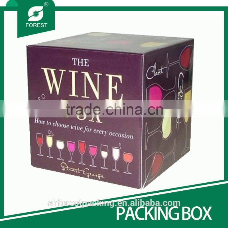 OUTER CARTON CASE FOR PCS OF BEER AND WINE PRINTED