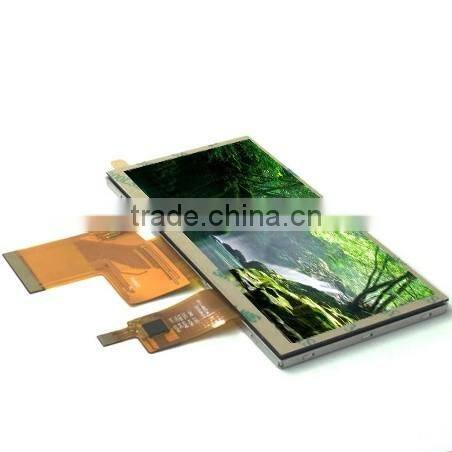 Delicate design 4.6''Inch TFT Strip-typeLCD touch screen with Cap-TP