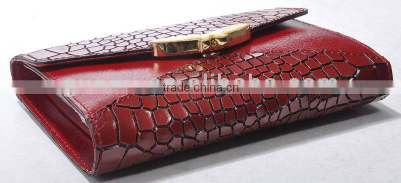 Wholesale woman leather wallet 2014 new product in China