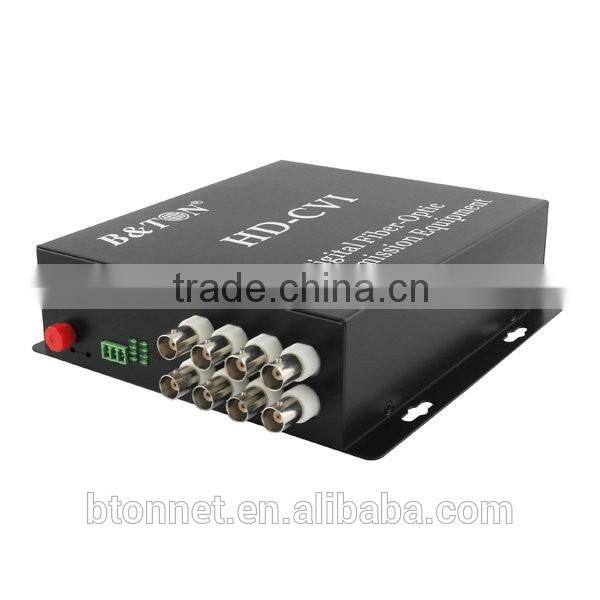 8ch analog to fiber converter