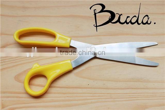 8" Popular cheap price office scissors with plastic handle BD-S1661