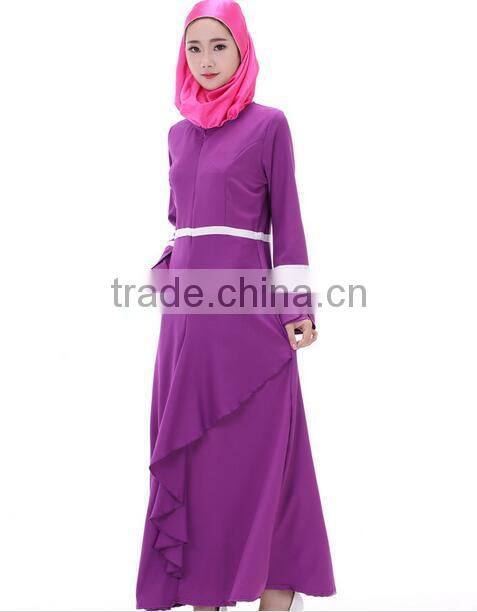 Elegant Dubai Abaya Wholesale Islamic Maxi Dress Abaya
