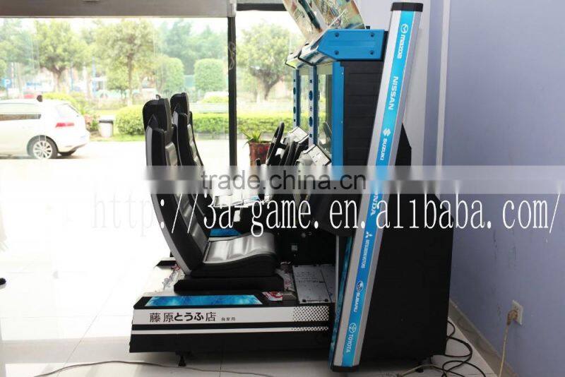 Car Video Game Simulator Racing Machine Initial D Arcade Stage For Adults