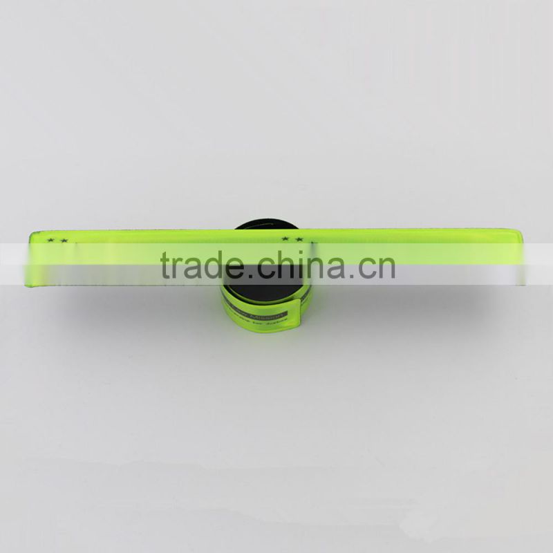 Wholesale PVC reflective slap band,slap wristband,slap bracelet