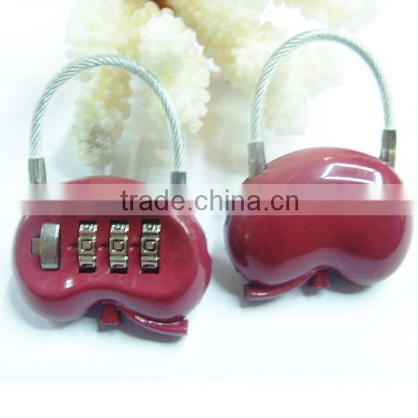 High quality Zin Alloy changeable combination lock,combination padlock,kidney shape digital lock, CH-138