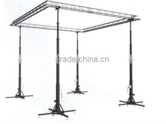 Mounteck lighting easy install lighting truss lift tower 250kg heavy duty steel truss