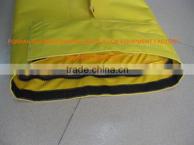 1000mm Semi rigid PVC flexible duct air duct mining duct