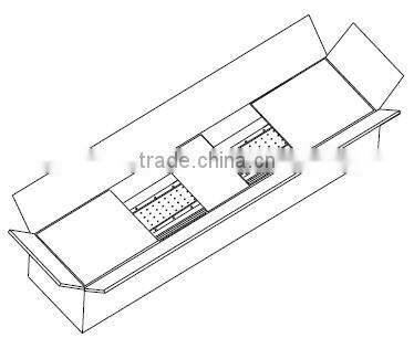 New design 150W Warehouse High Bay Light Waterproof Led Linear Lighting Fixture