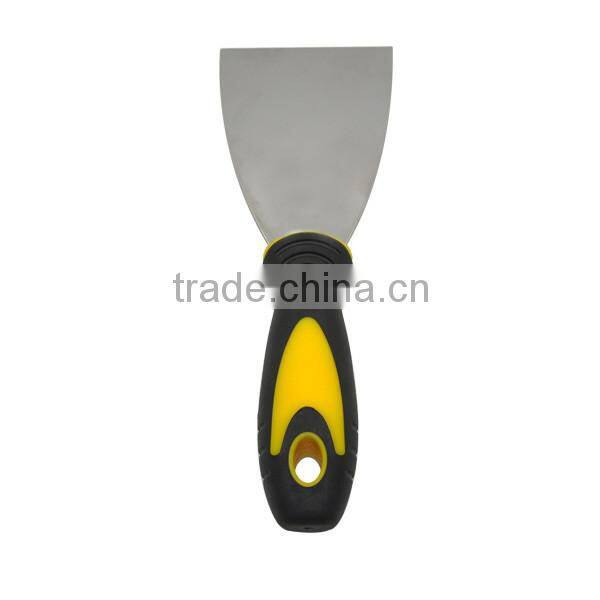 3'' Scraper with Soft Grip Flexible Stainless Steel Blade Putty Knifev flexible blade