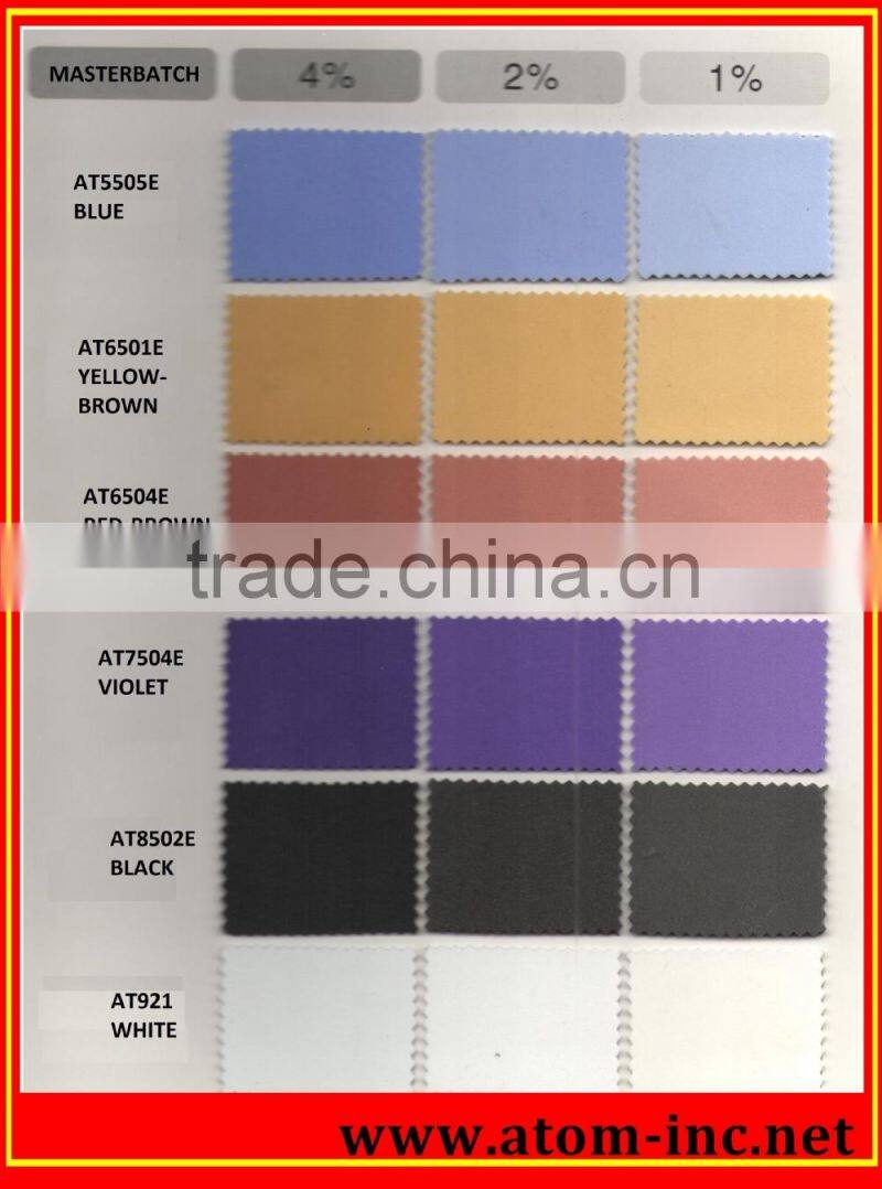 Hot Sale Multicolor Heat-resisting EVA Master-batches