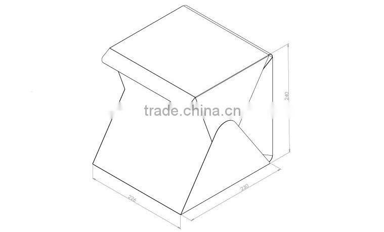 Portable Foldable Mini Photo Studio Box Case Photography Backdrop Backgroud Build-in LED Light Softbox For Shooting Small Items