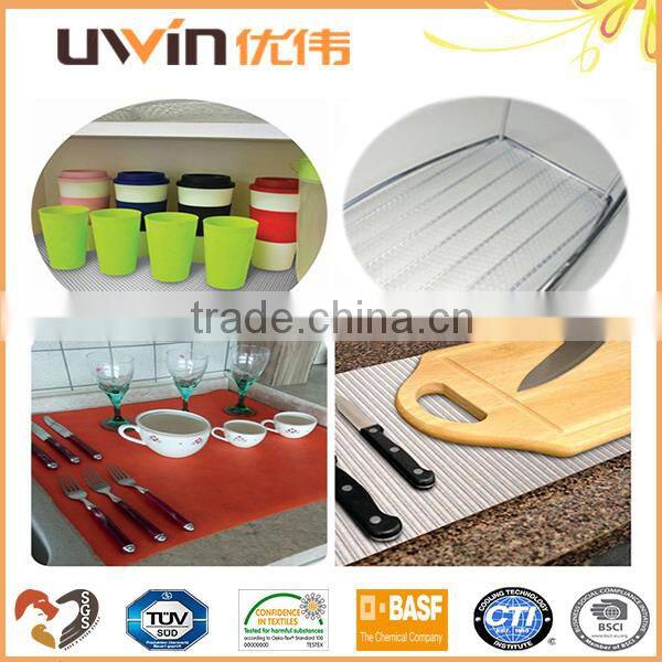 EVA plastic kitchen drawer liner multi purpose washable cabinet shelf liner