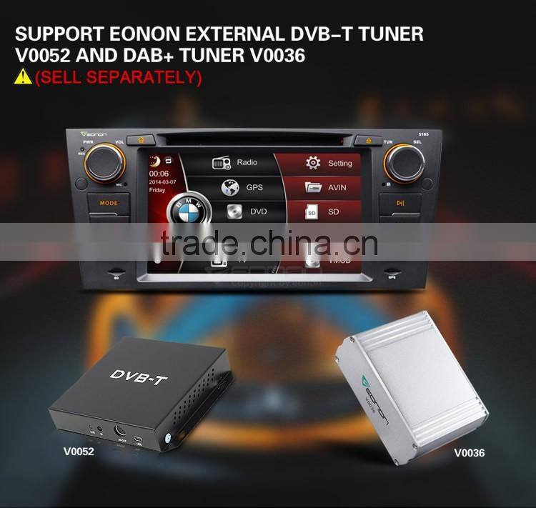EONON D5165X 7" Digital Touch Screen Car DVD Player with Built-in GPS For BMW E90/91/92/93