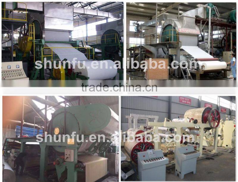 1092mm-1575mm high speed toilet paper machine production line