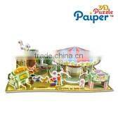 Diy toy building diy puzzle toy cathedral