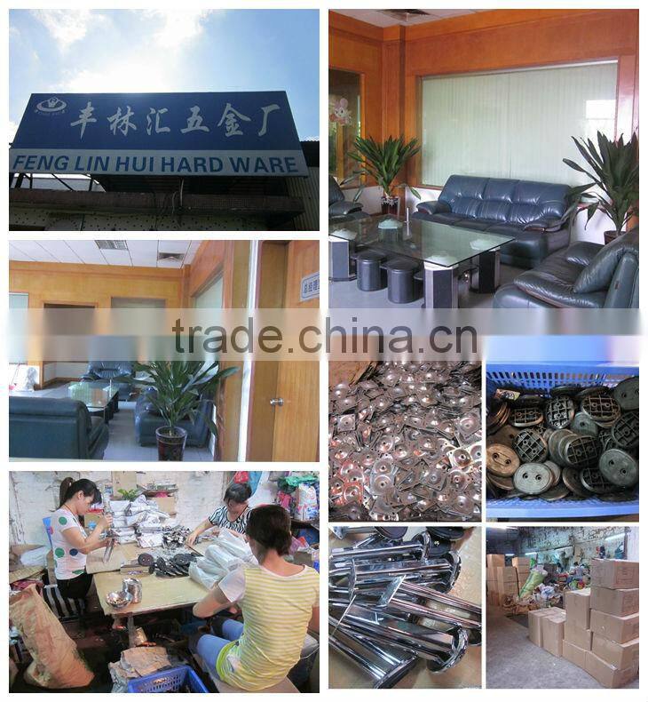 stainless steel metal triangle sofa leg A783