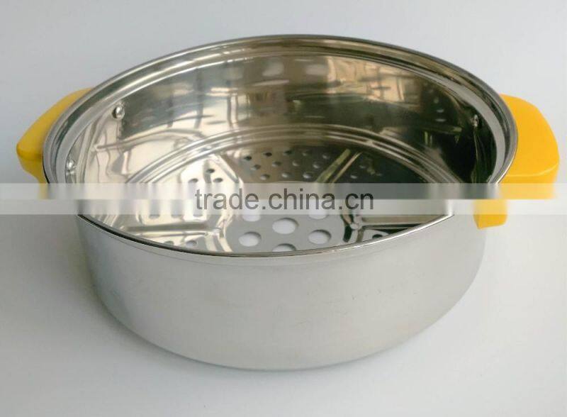 18 cm American style Cookware Double bottom stainless steel soup pot withbakelite handle