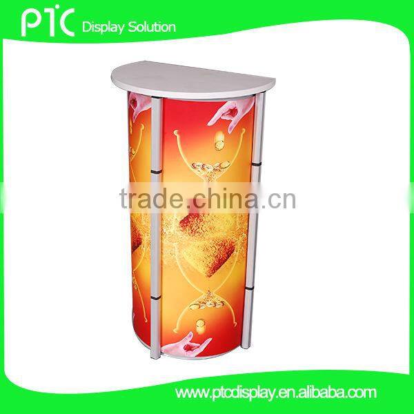 2 layer half round folded portable twister tower