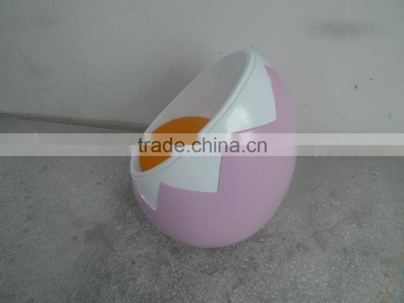 2016 newest fiberglass egg shaped chair furniture chairs, leisure bar furniture