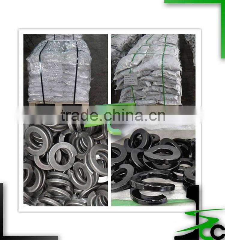 Double spring steel washer/coiled washers