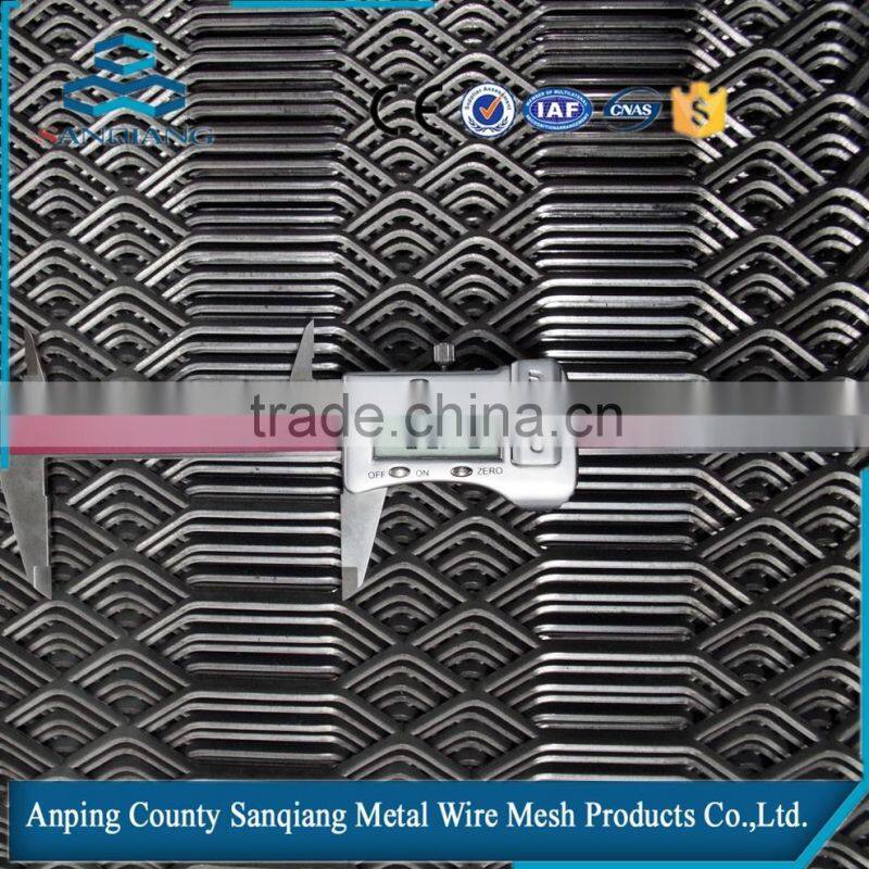 aluminum plate flattened expanded metal mesh