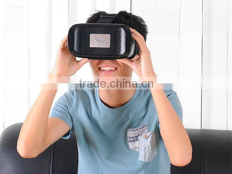 VR 3D Glasses Virtual Reality Helmet Video Glasses with Ajustable Headbelt for IOS android
