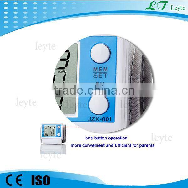 jzk-001 home medical hospital electronic wrist blood pressure monitor