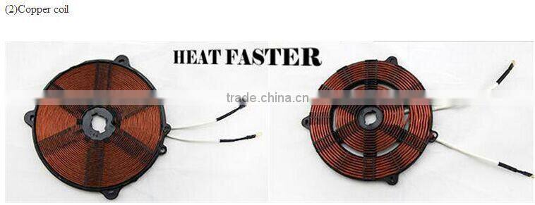 Electric Double Burner ih Induction Cooker Power Consumption with CE