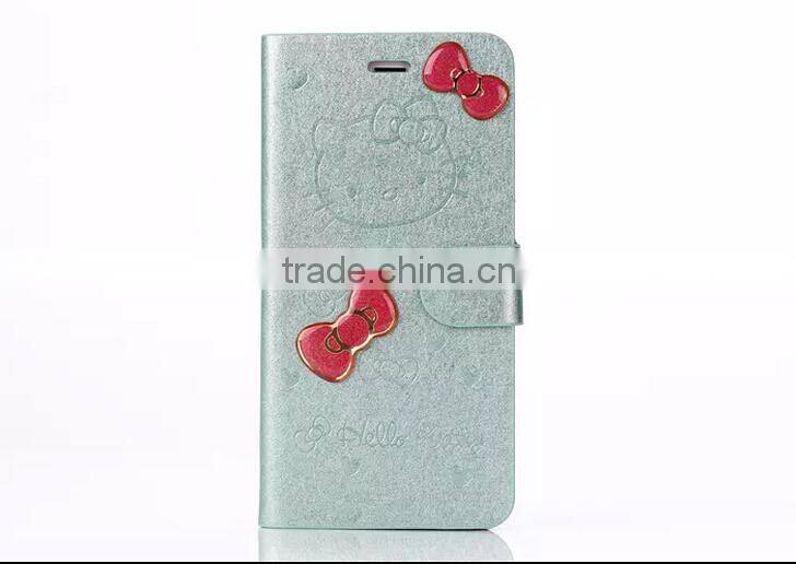 Nice Design Hello Kitty Wallet Leather Case For iPhone 5/5s