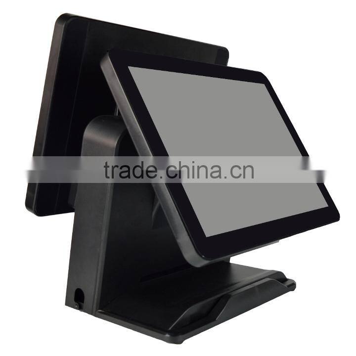 2015 New Style Pos System Dual Screen Touch White IZP010