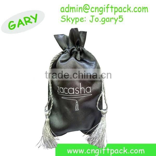 White Promotion Design Gift Bag Drawstring Light Bags for Gift