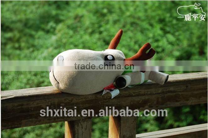 Reusable activated carbon car deodorizer Deer doll bag Bamboo Charcoal doll bag car decorative Deer doll