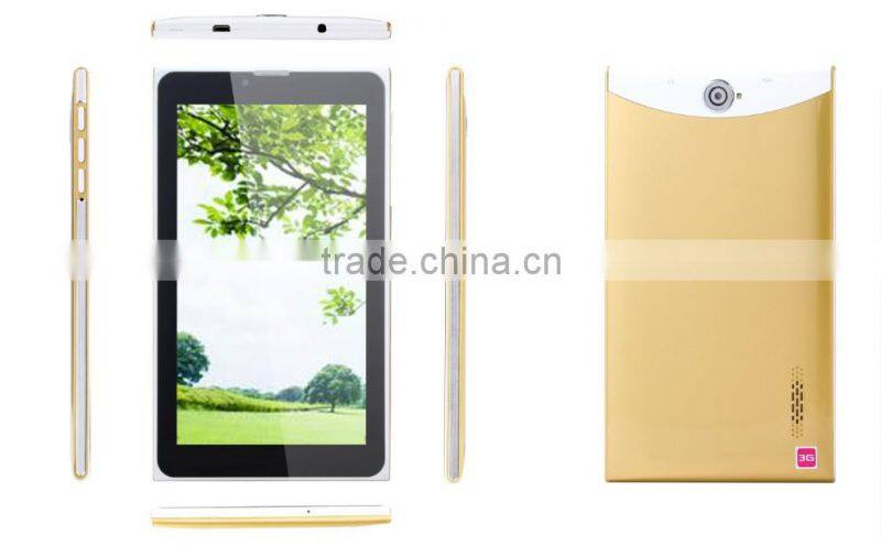 cheapest 7inch mtk8312 tablet pc with dual sim slots 3g phone calling function tablet pc with leather case cover