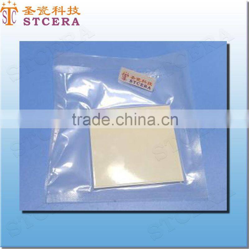 STCERA ivory aluminium block high purity Al2O3 alumina squar block plates