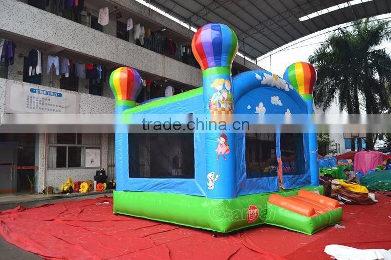 happy balloon inflatable bouncer castle for sale/kids inflatable bouncy castle