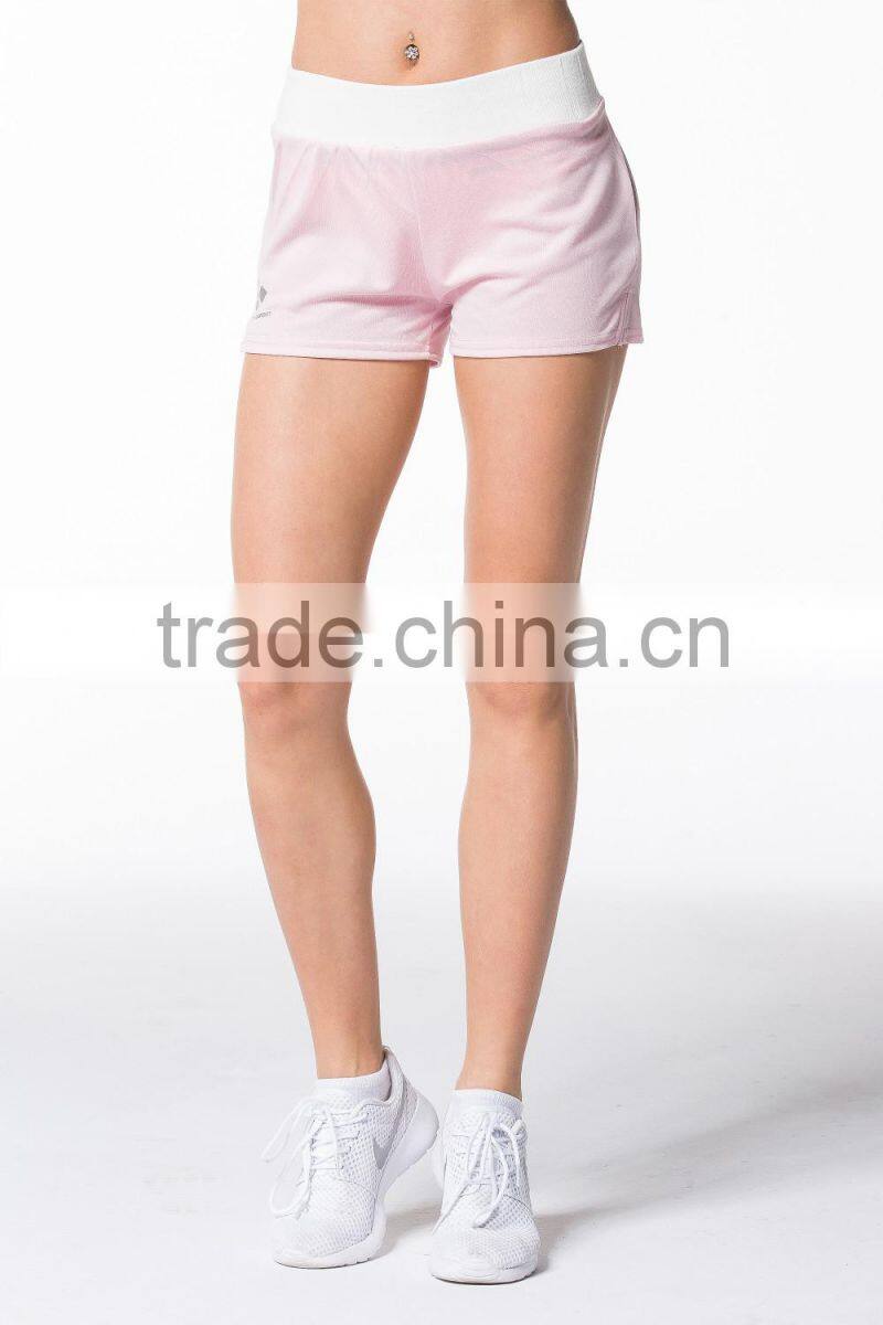Good quality womens fitness running shorts Woman Fitness clothes Outdoor Quick-drying shorts