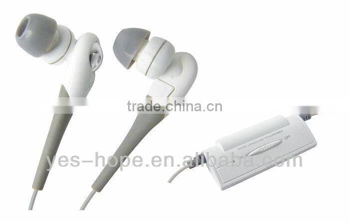 Hot offer! 2 pin popular airline earphone with noise cancelling function