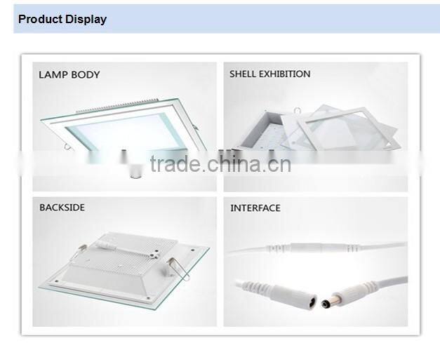 Three color adjustable round/square panel light 3" 4" 6" 6W--18W(TongDa)