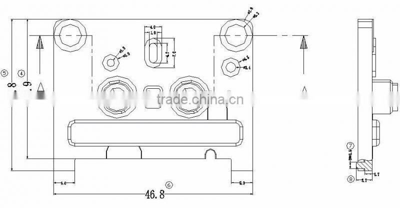 Isolator knob silicone pad