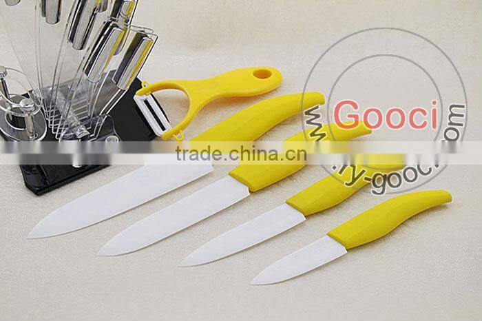 Ultra Sharp Ceramics Knife Set 3"+4''+5"+6"+Peeler