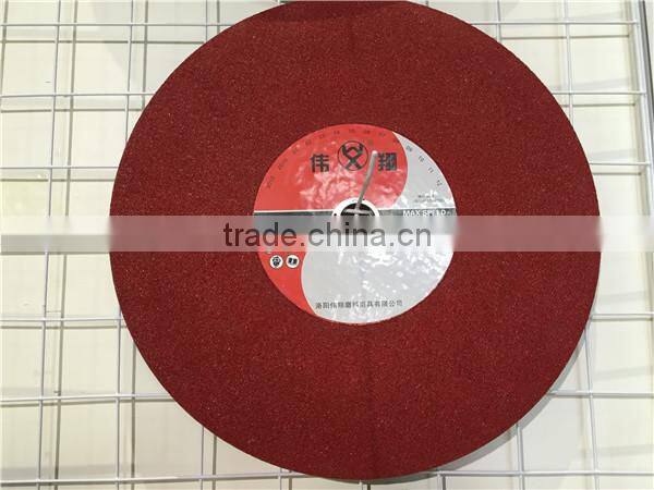 400mm resin bonded e cutting disc for metal and steel pipe