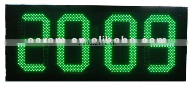 Outdoor led electronic scoreboard,led digital scoreboard/led perimeter digital clock display/Shenzhen led glow board