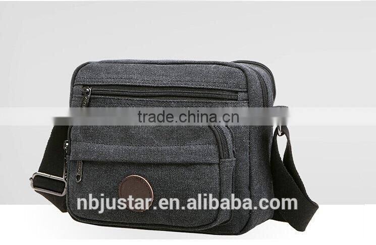 Hot Sell Stylish High Grade Mens Messenger Bag College Student Shoulder Bag